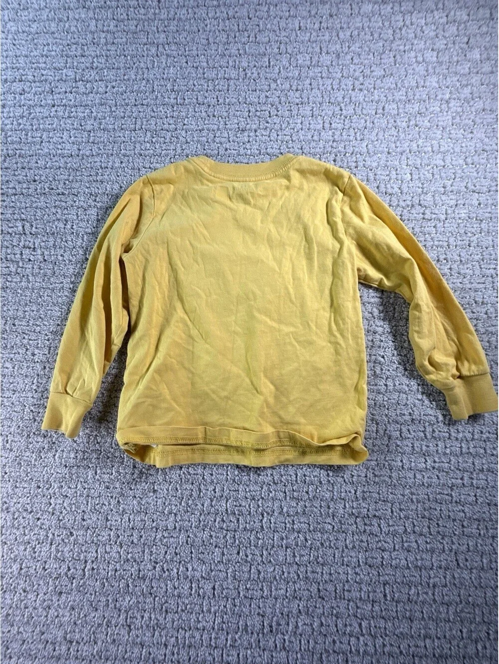 Polo Ralph Lauren Kids Yellow Polo Bear Cotton Tee Shirt Size 3T Long sleeve